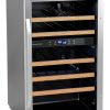 EdgeStar Wine Cooler 38 Bottle Stainless Steel Digital-9