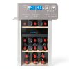 Luztolent Wine Cooler Dual Zone Silver 26 Bottles-2