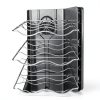 KIOMGLE Wine Fridge Black Thermoelectric Silent Freestanding-1