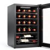 Koolatron Wine Cooler Dual Zone Compact Freestanding Black-2