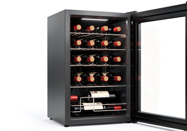 Koolatron Wine Cooler Dual Zone Compact Freestanding Black-2