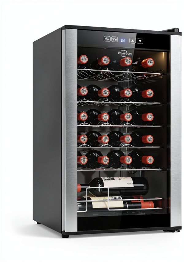 Koolatron Wine Cooler Dual Zone Compact Freestanding Black-6