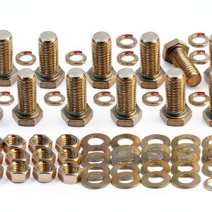 304 Stainless Steel Hex Bolt Set YUNSHAN 12 Piece Corrosion Resistant-0