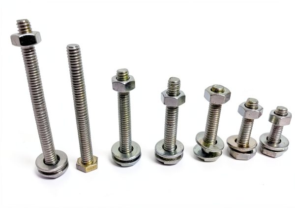 304 Stainless Steel Hex Bolt Set YUNSHAN 12 Piece Corrosion Resistant-3