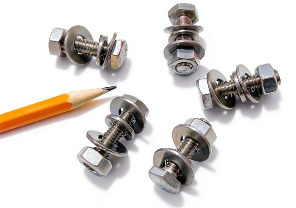 304 Stainless Steel Hex Bolt Set YUNSHAN 12 Piece Corrosion Resistant-4