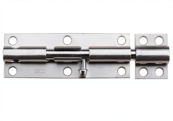 Bolt BATTALION 6in Lock Bolt Heavy Duty Zinc Barrel Slide Padlockable-0