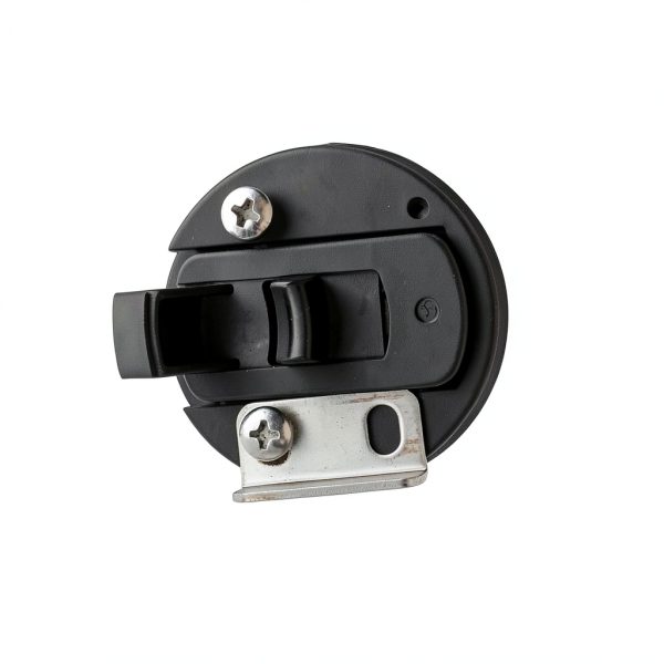Black Non Locking Flush Boat Deck Latch 2PCS ATIUHIFR Plastic-3