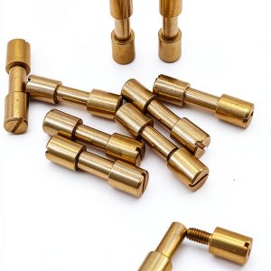 Brass Bracket Bolt Fasteners FOIBURELY Lock Rivets M6 x M4 Set-0