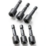 Hanger Bolt Drivers Set of 6 – Lobergel 1/4" 3/8" 5/16" Hex Shank-0