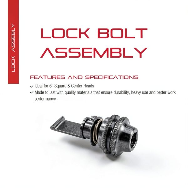Starrett Lock Bolt Assembly for 6" Square Head PT99004 Seamless Fit-1